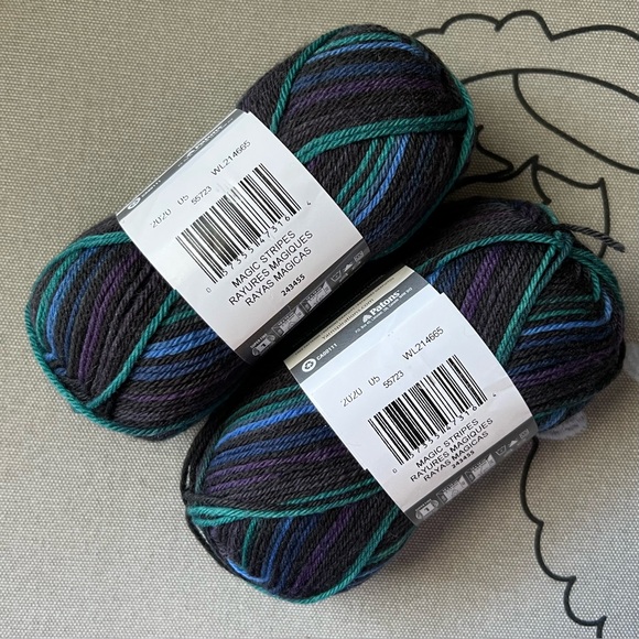 Patons Kroy Socks Lot Of 2 Skeins - Picture 2 of 5